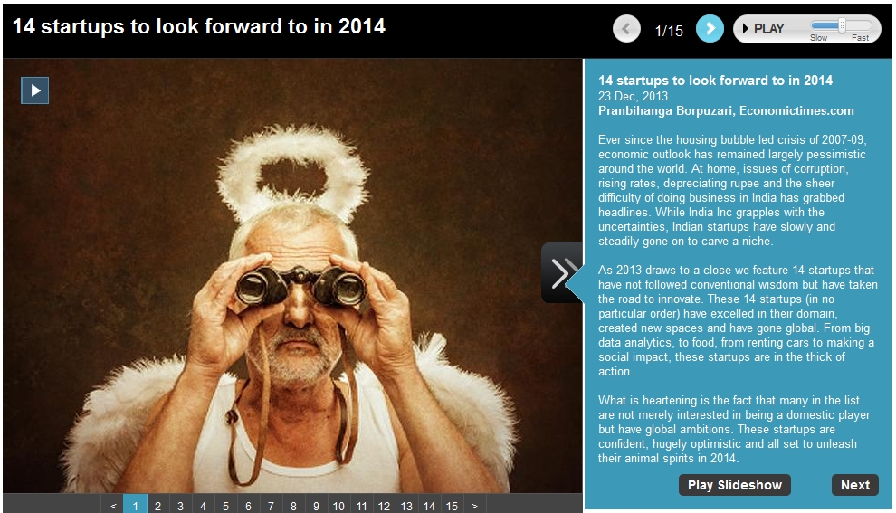 ET rates Gram Vaani among the 14 startups to watch in 2014